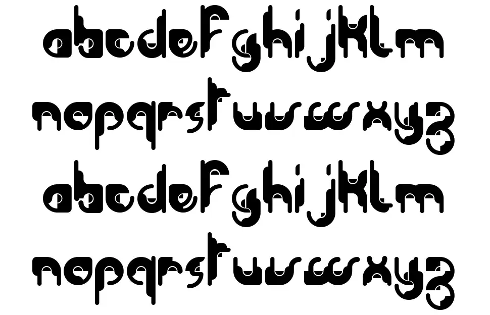 Modular Tkno font
