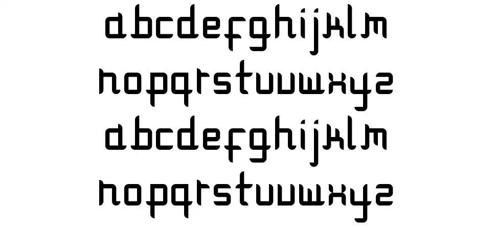 Modulare 1 schriftart