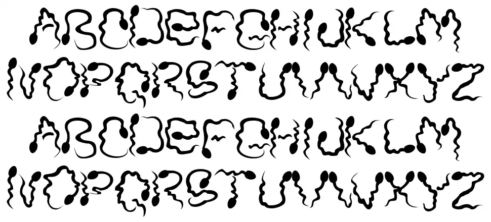 Monica's Dress font