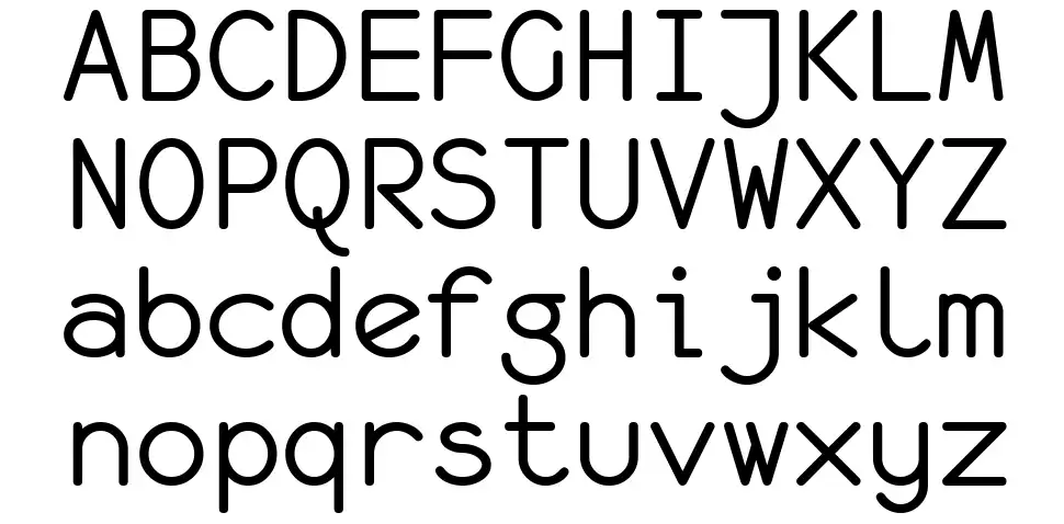Monofur font