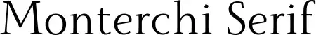 Monterchi Serif