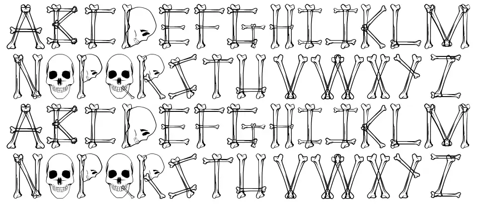Mortem font