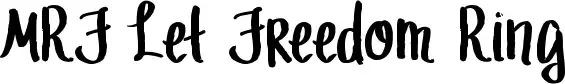 MRF Let Freedom Ring