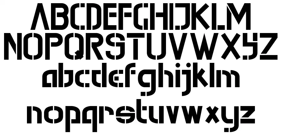 Mura Knockout schriftart
