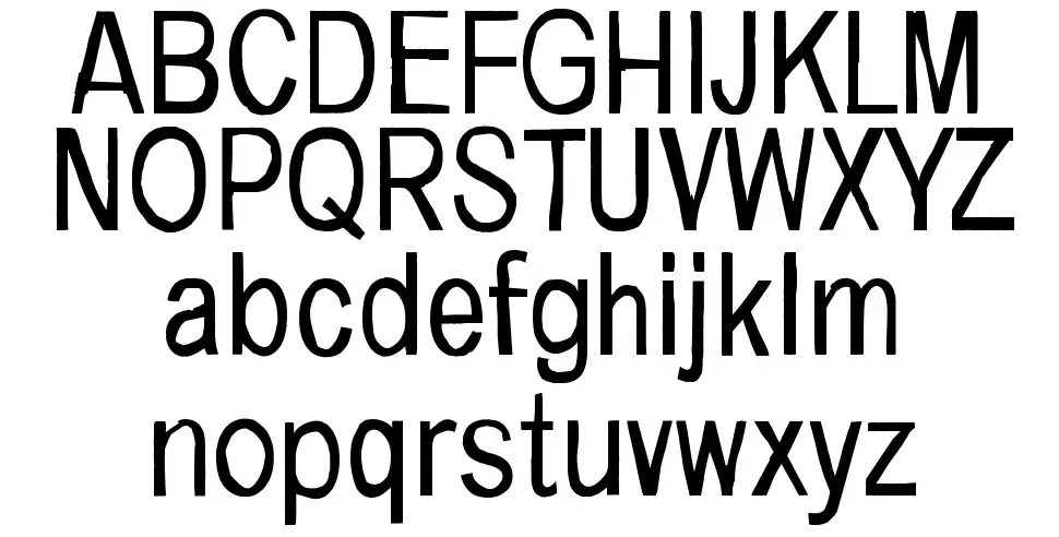 Music for empty apartments font