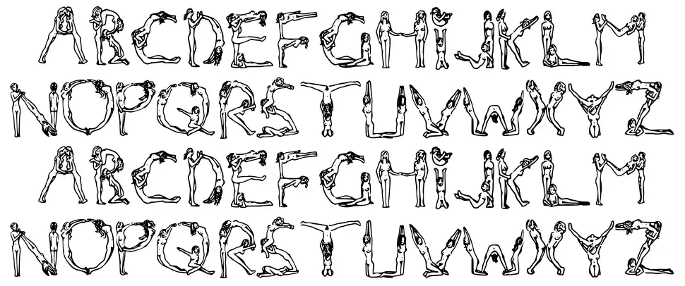 Naked Chicks font