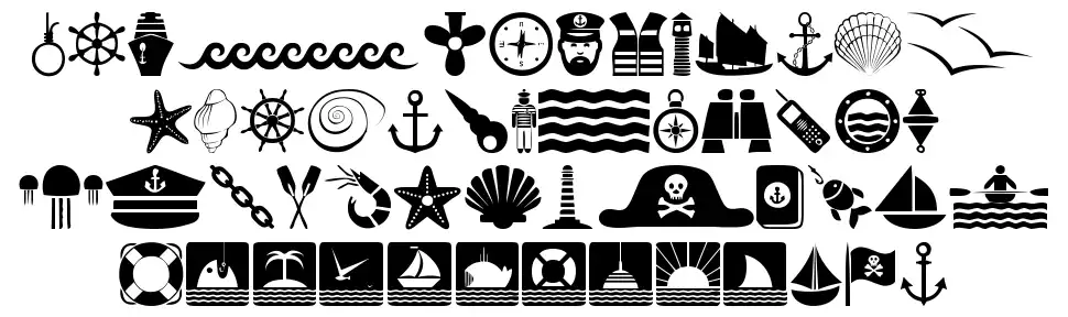 nautical fonts