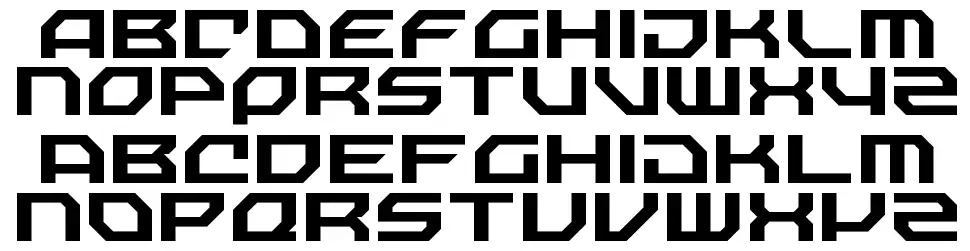 Nechao Sharp Font By GrandChaos9000 FontRiver