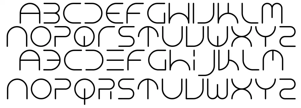 Neon Club Music font