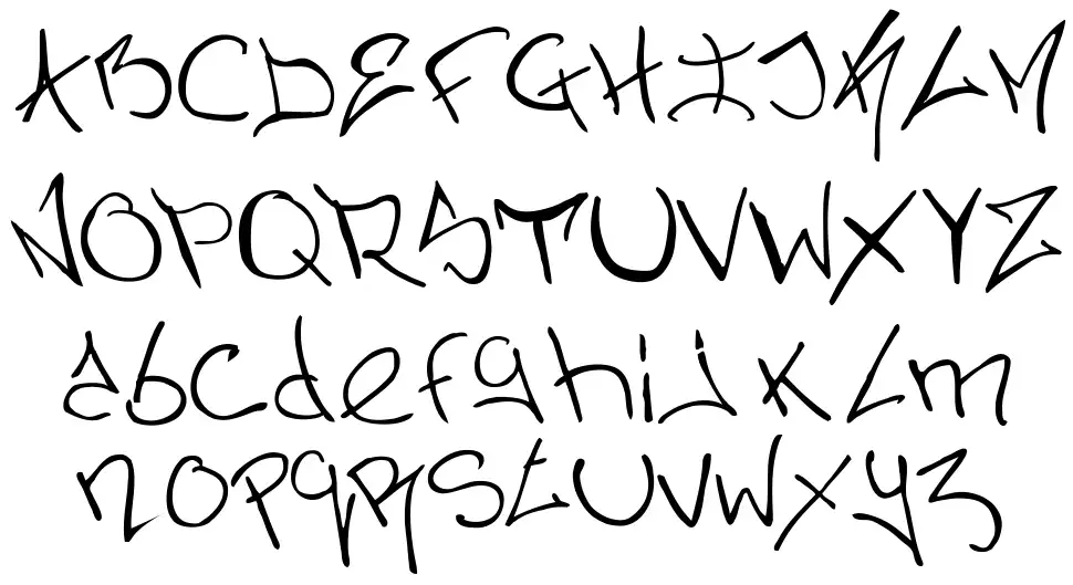 Nermins Graffiti font