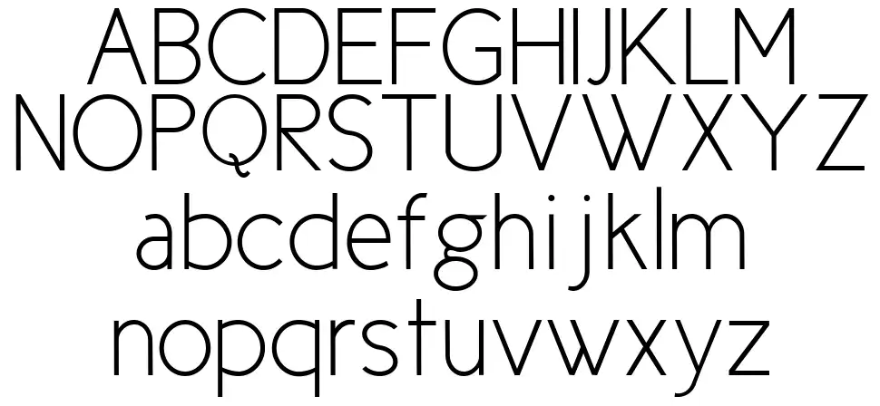 New Cicle font