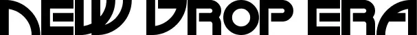 New Drop Era font