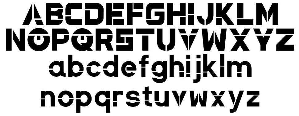New Magnetic schriftart
