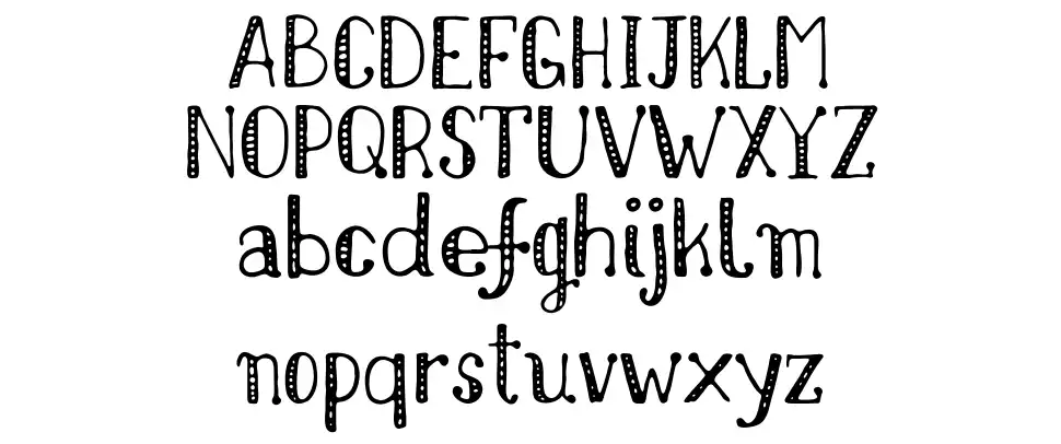 Nikolaidis Hand font