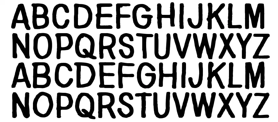 Nirepnirun font