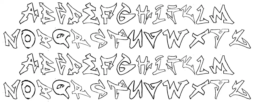No Name font