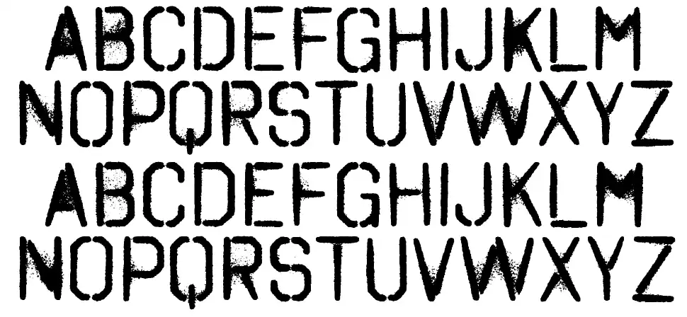 Octin Spraypaint Free font