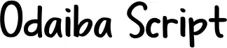 Odaiba Script