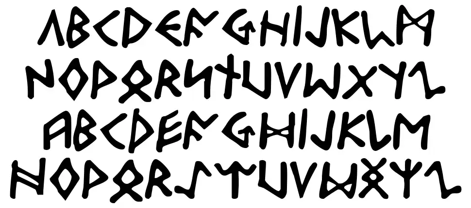 Odinson font