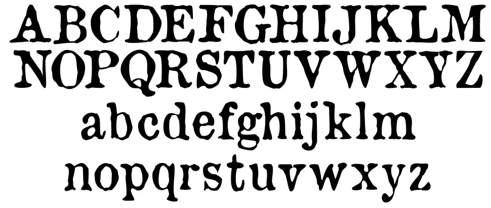 Old Newspaper Types Font By Manfred Klein FontRiver