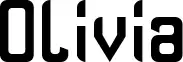 Olivia font