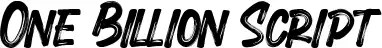 One Billion Script