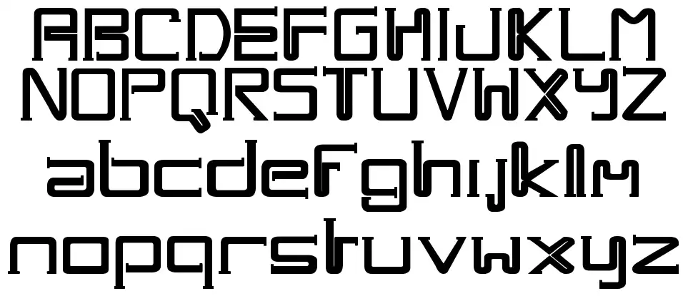 One Way font