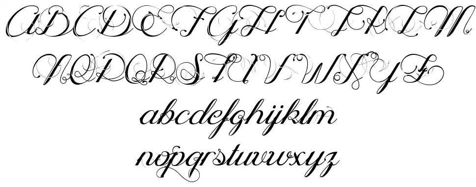 Ophelia Script font