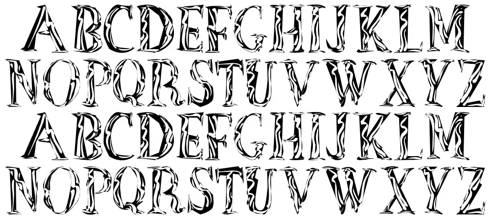 Out of Africa font