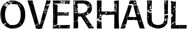 Overhaul font
