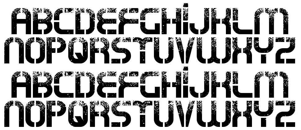 Oxin War schriftart
