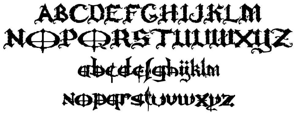 ozzy osbourne font name