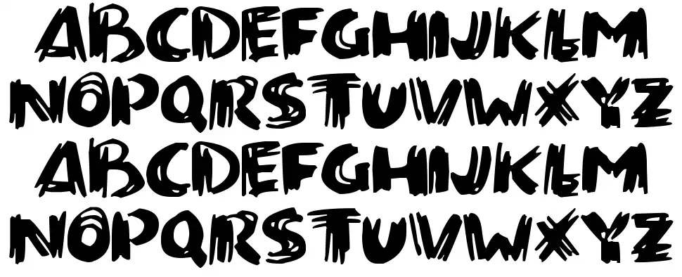paintbrush font by darrell flood fontriver paint brush font