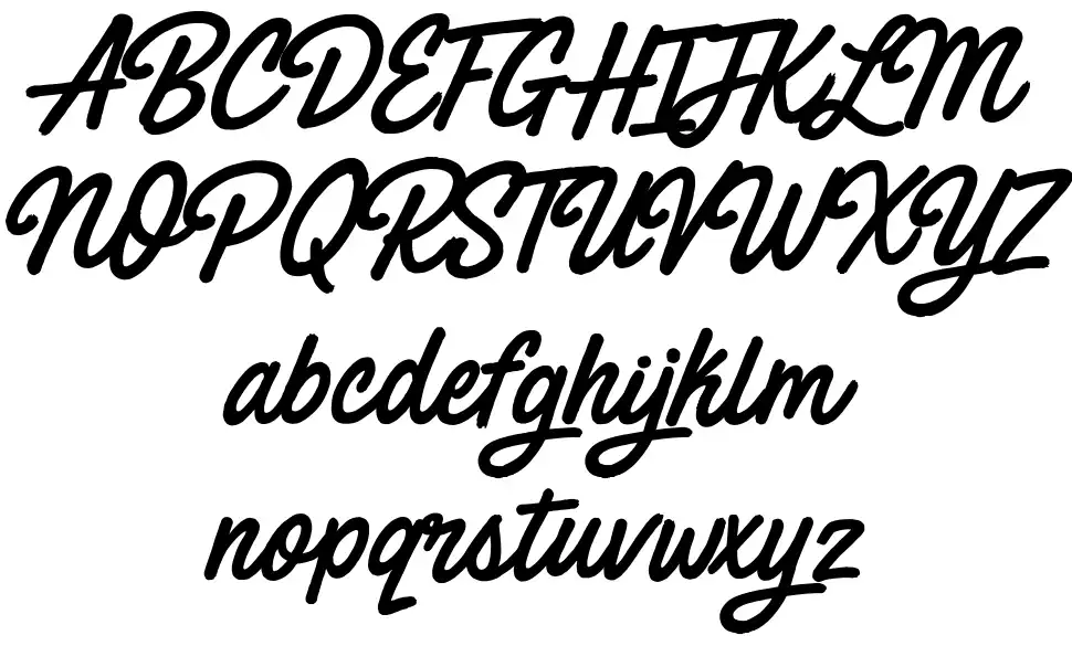 Painted Paradise font by BLKBK Fonts FontRiver