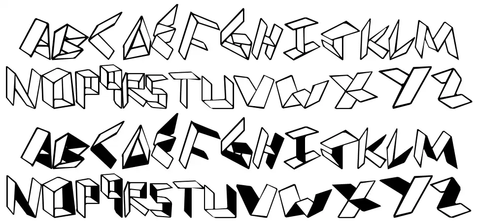 Paper Folder font