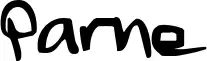 Parne font