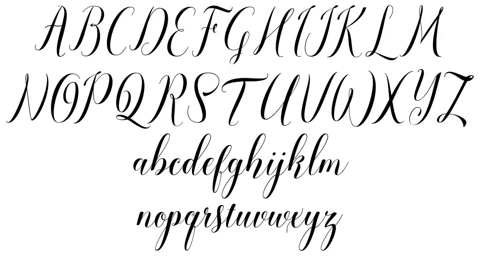 Pauline Script font by Cooldesignlab FontRiver