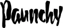 Paunchy