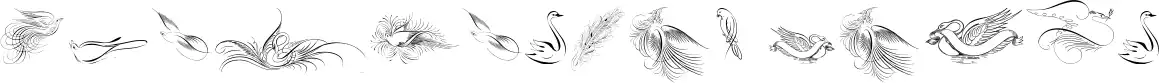 Penmanship Birds