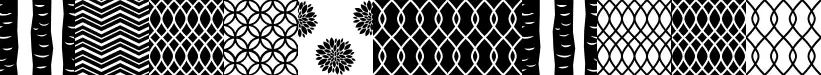 Peoni Patterns font