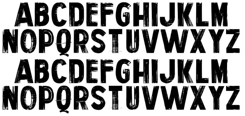 Personal Services font
