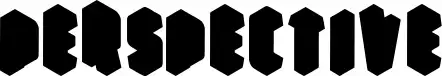 Perspective font