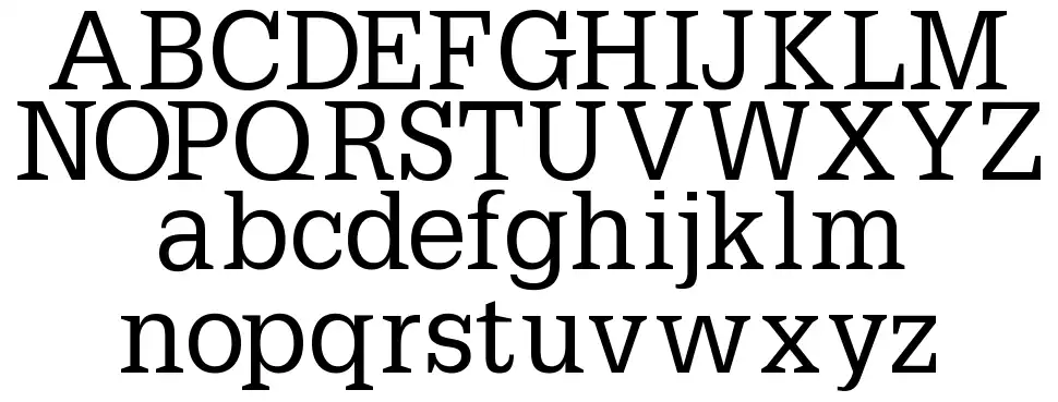 Petit Latin font