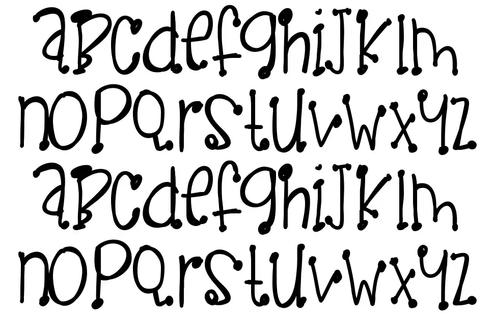 Pink Clouds font