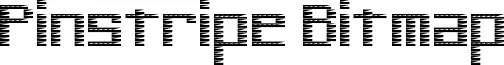 Pinstripe Bitmap