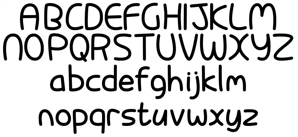 Pixabubble font