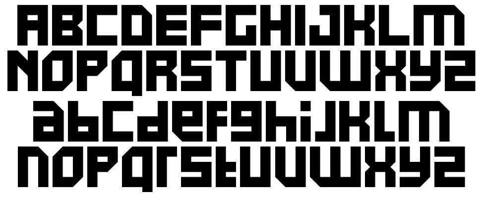 Pixel Powerline font