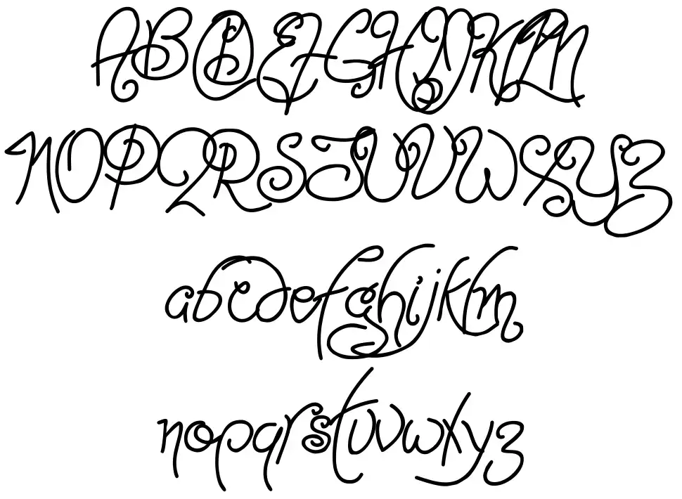 Point-Dexter font