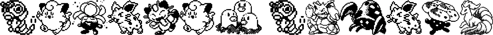 Pokemon Pixels