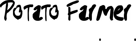 Potato Farmer font